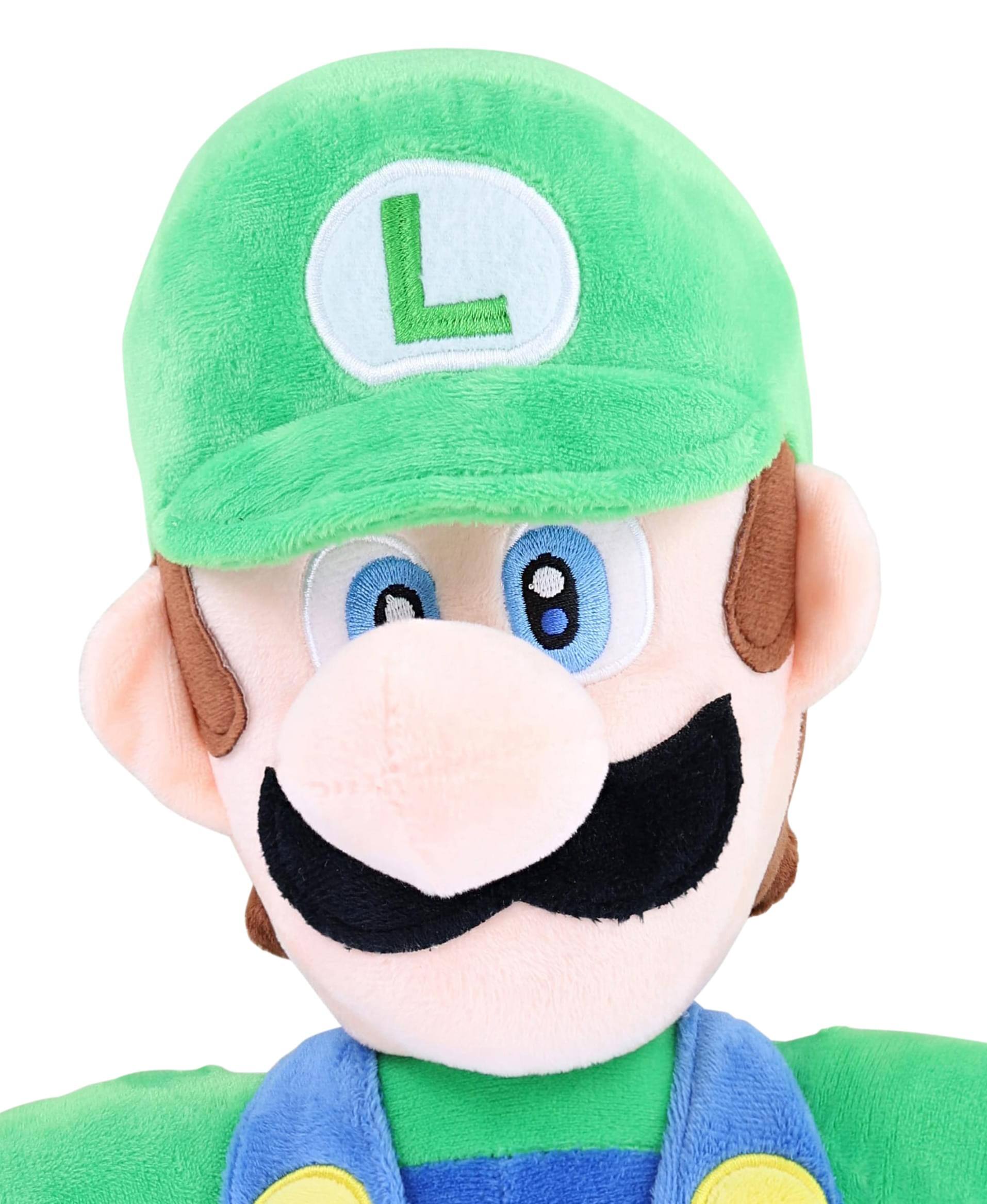 Alt View 10. Johnny's Toys - Nintendo Super Mario 16 Inch Character Plush | Luigi - Green.