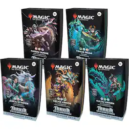 Wizards of The Coast - Magic the Gathering TCG: Tarkir Dragonstorm Commander Decks - Set of 5 Decks