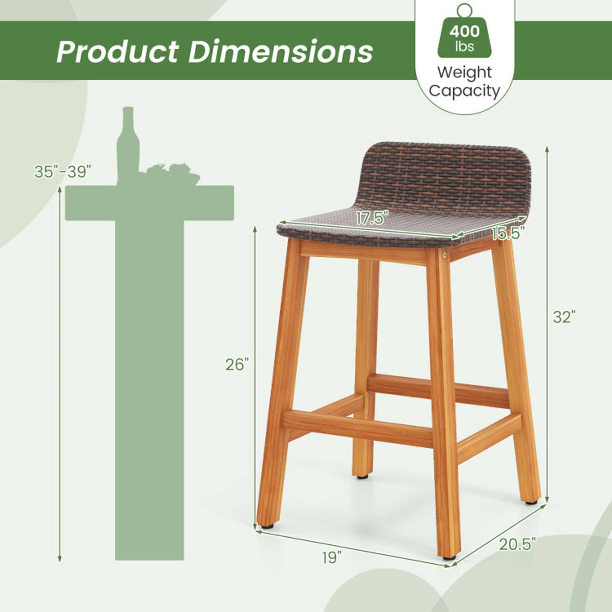 400 lbs Weight Capacity  
Product Dimensions:  
35"-39"  
17.5"  
15.5"  
32"  
26"  
19"  
20.5"