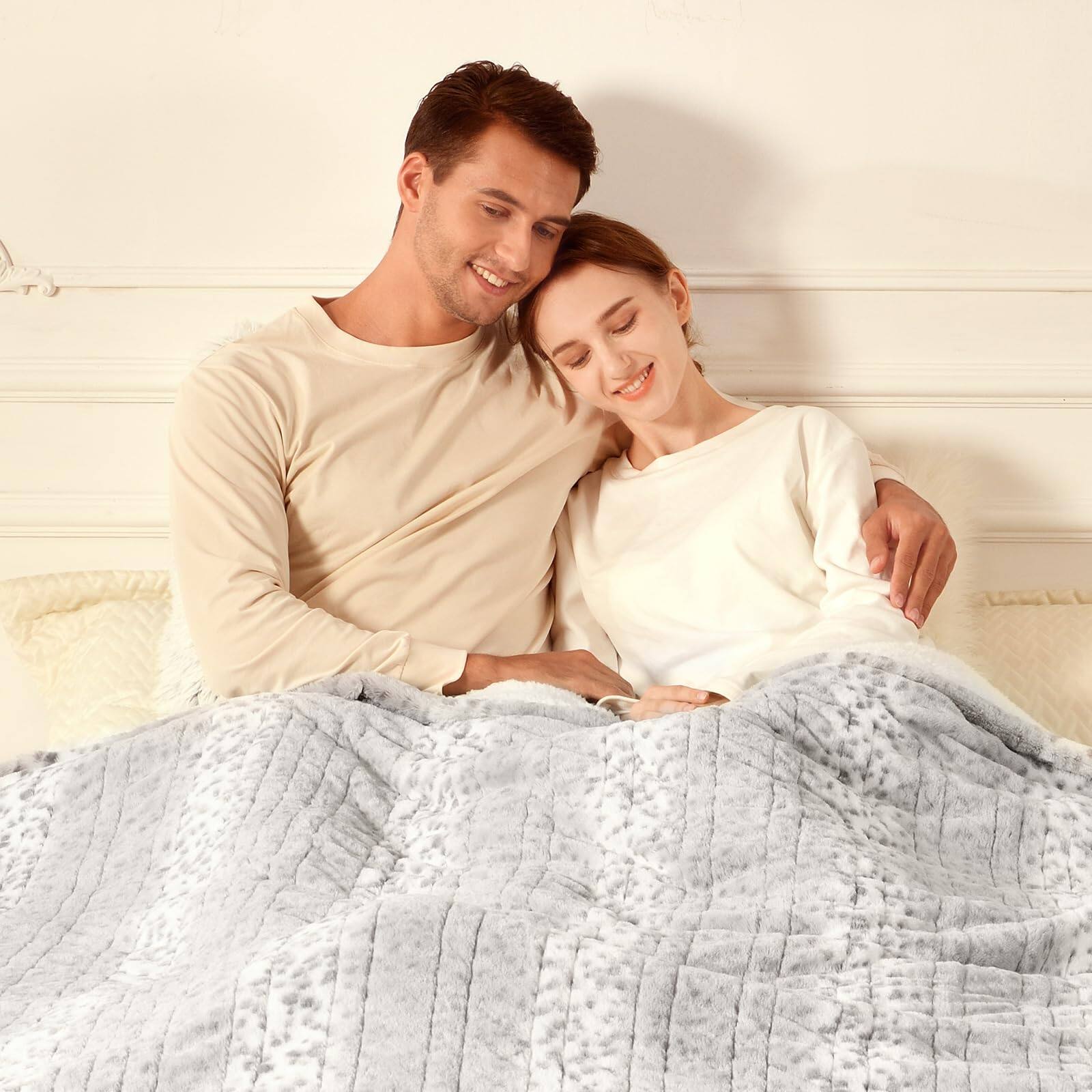 Snow Leopard Full 77"x 84"