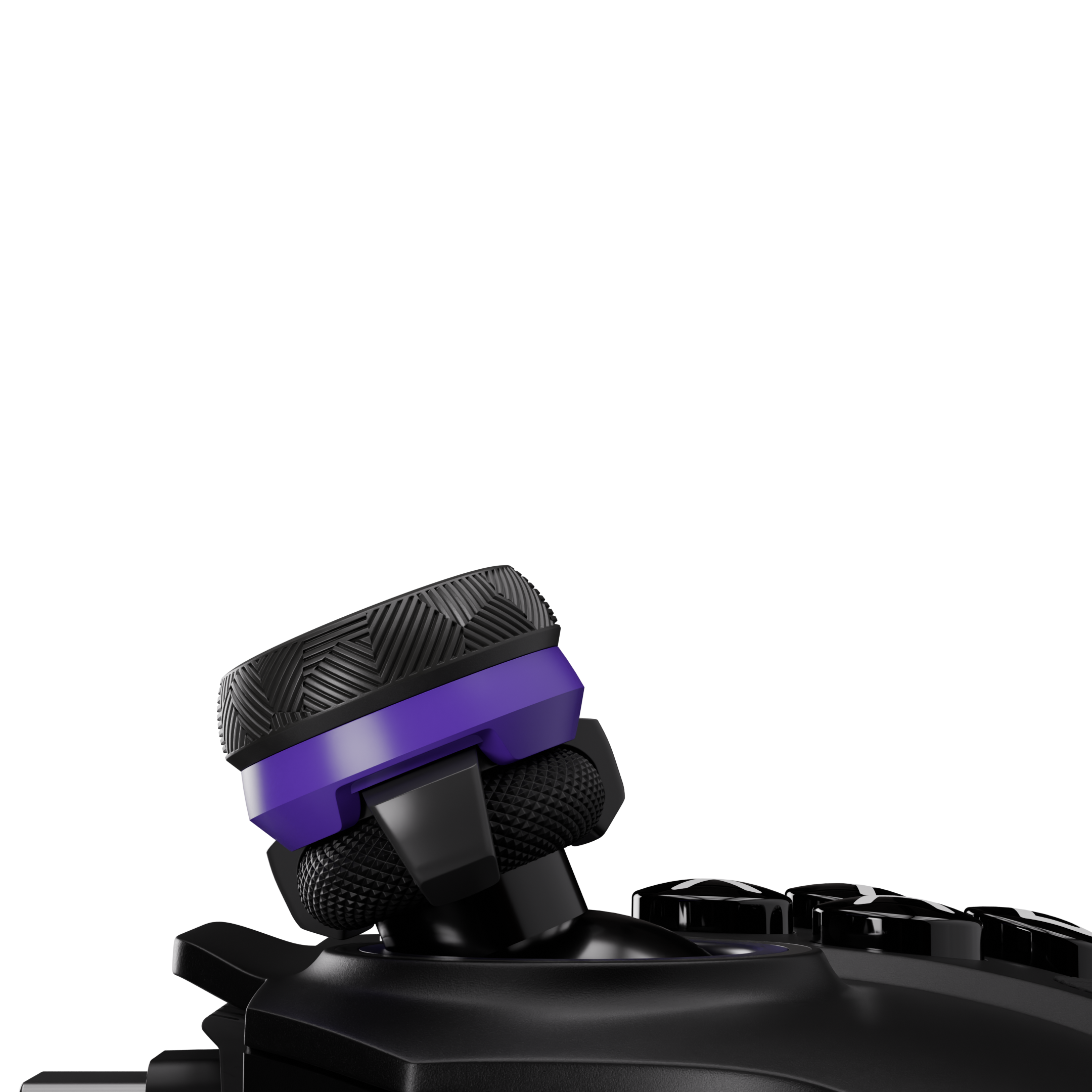 Left. ELO - ELO - Ascend Pro Gaming Thumbsticks for PlayStation 5, Xbox & Nintendo Switch 2 Pro Controller, Dual-Rise - Black - Black.