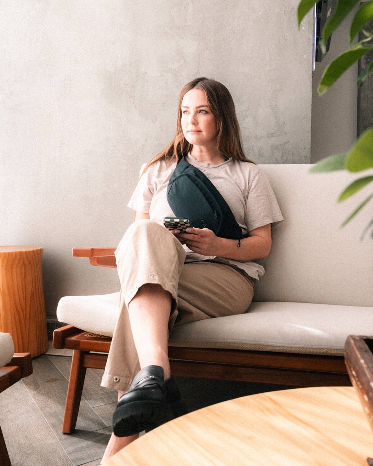 Back. WAYB - WAYB Belt Bag - Black.