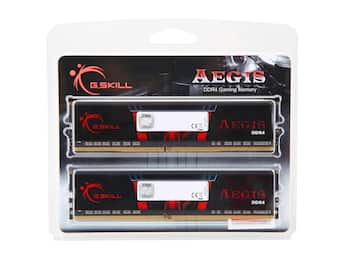 G.SKILL Aegis 32GB (2 x 16GB) 288 Pin PC RAM DDR4 2666 (PC4 21300 G.SKILL Aegis 32GB (2 x 16GB) 288 Pin PC RAM DDR4 2666 (PC4 21300