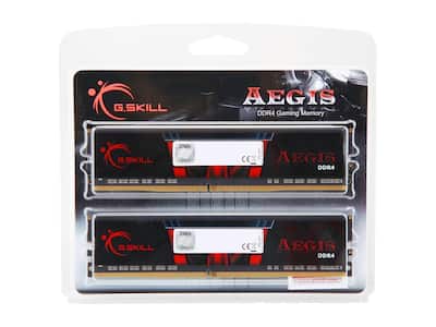 G.SKILL Aegis 32GB (2 x 16GB) 288 Pin PC RAM DDR4 2666 (PC4 21300 G.SKILL Aegis 32GB (2 x 16GB) 288 Pin PC RAM DDR4 2666 (PC4 21300