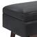 Alt View 14. Simpli Home - Owen Rectangular Storage Ottoman - Midnight Black.