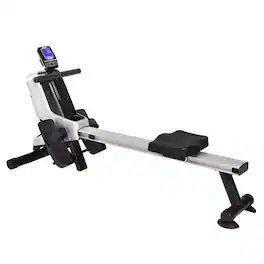 Stamina Products - Stamina Programmable Cardio Fitness Magnetic Rowing Home Gym Exercise Machine - Upgraded Silver
