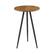 Alt View Zoom 24. Walker Edison - Modern Glam Minimal Round Side Table - English Oak/Black.