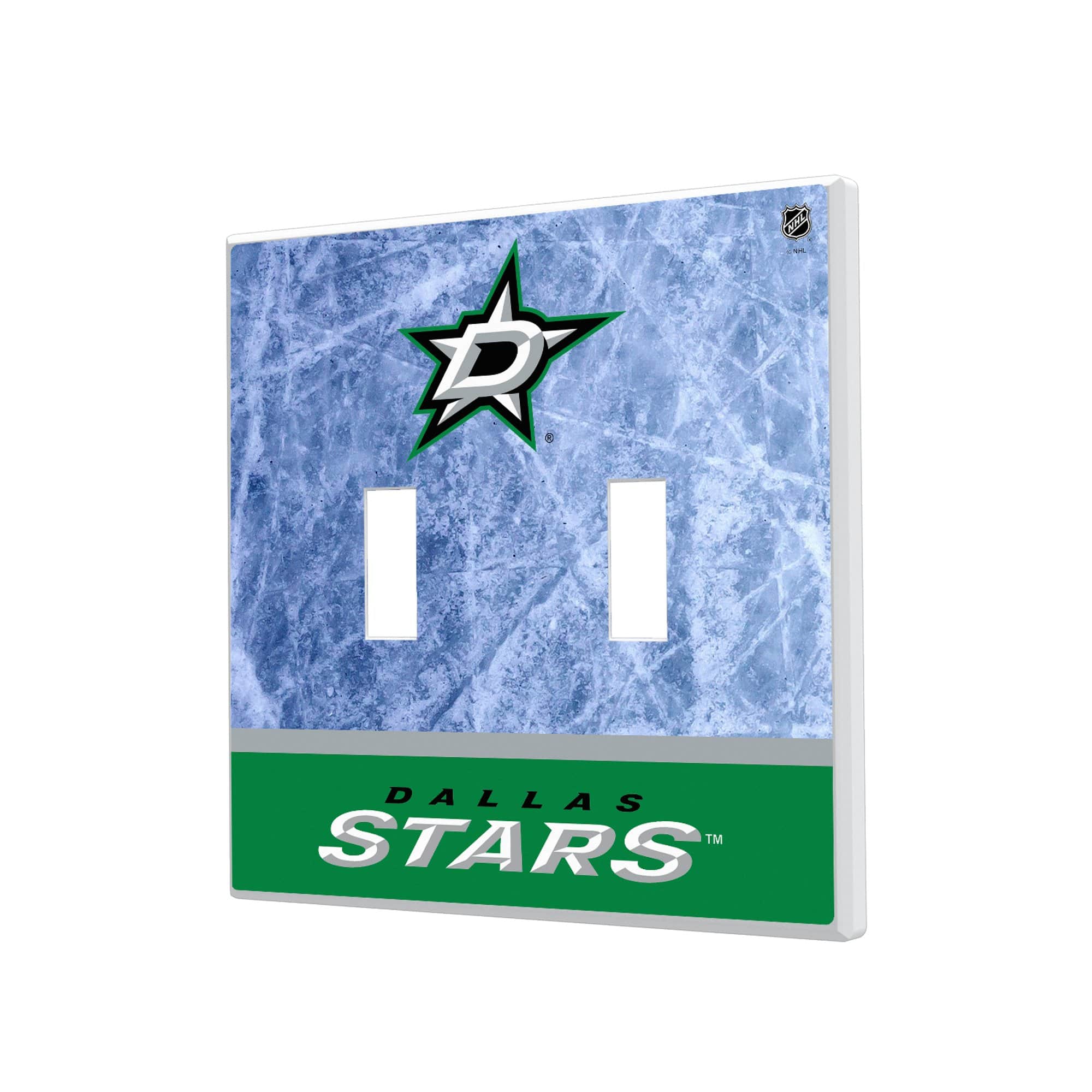 Keyscaper - Dallas Stars Wordmark Double Toggle Lightswitch Plate - Multicolor price history on PriceWatchPro