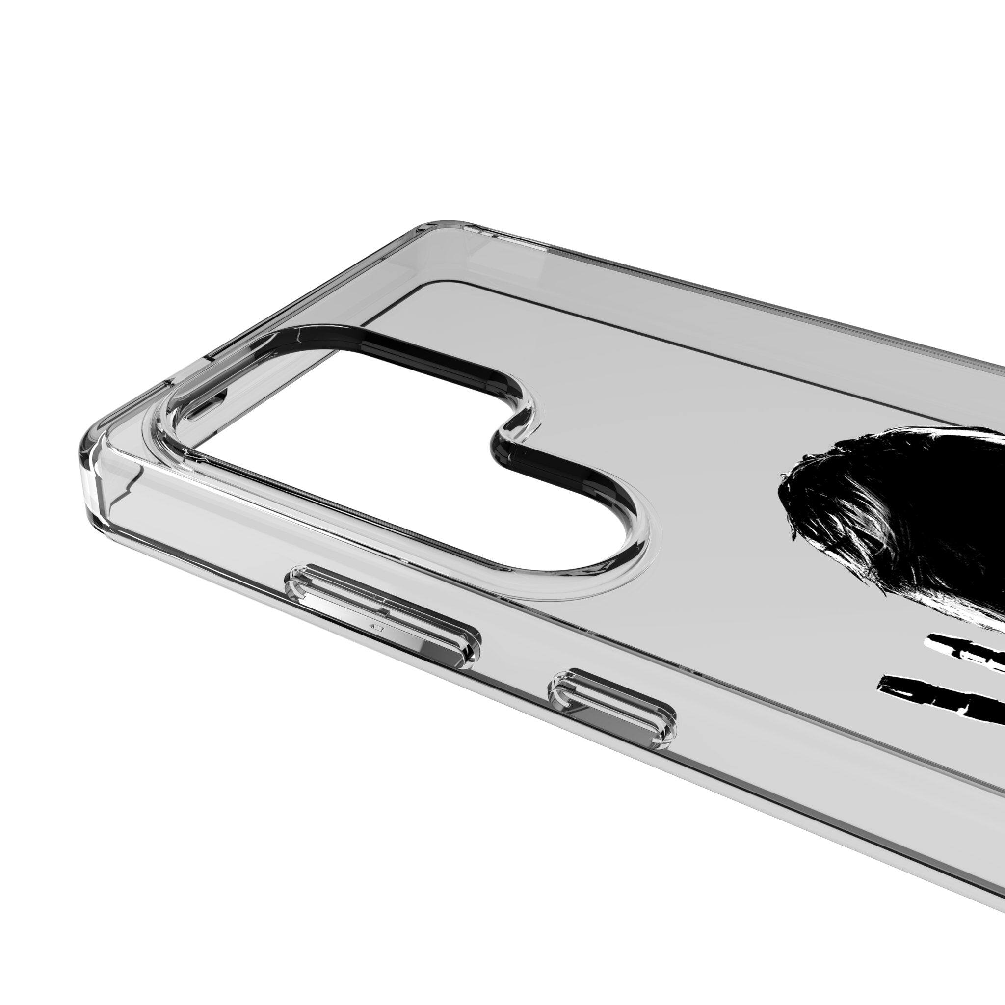 Left. Keyscaper - Marvel Badge Clear Phone Case - Samsung Galaxy S21 Plus - Thunderbolts 2.