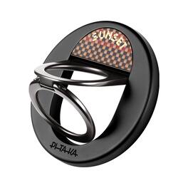 Pitaka - MagSafe Phone Grip, 360 Degree Rotation Magnetic Phone Grip Compatible with iPhone 17/16/15/14/13/12 MagEZ Grip 3 - Sunset