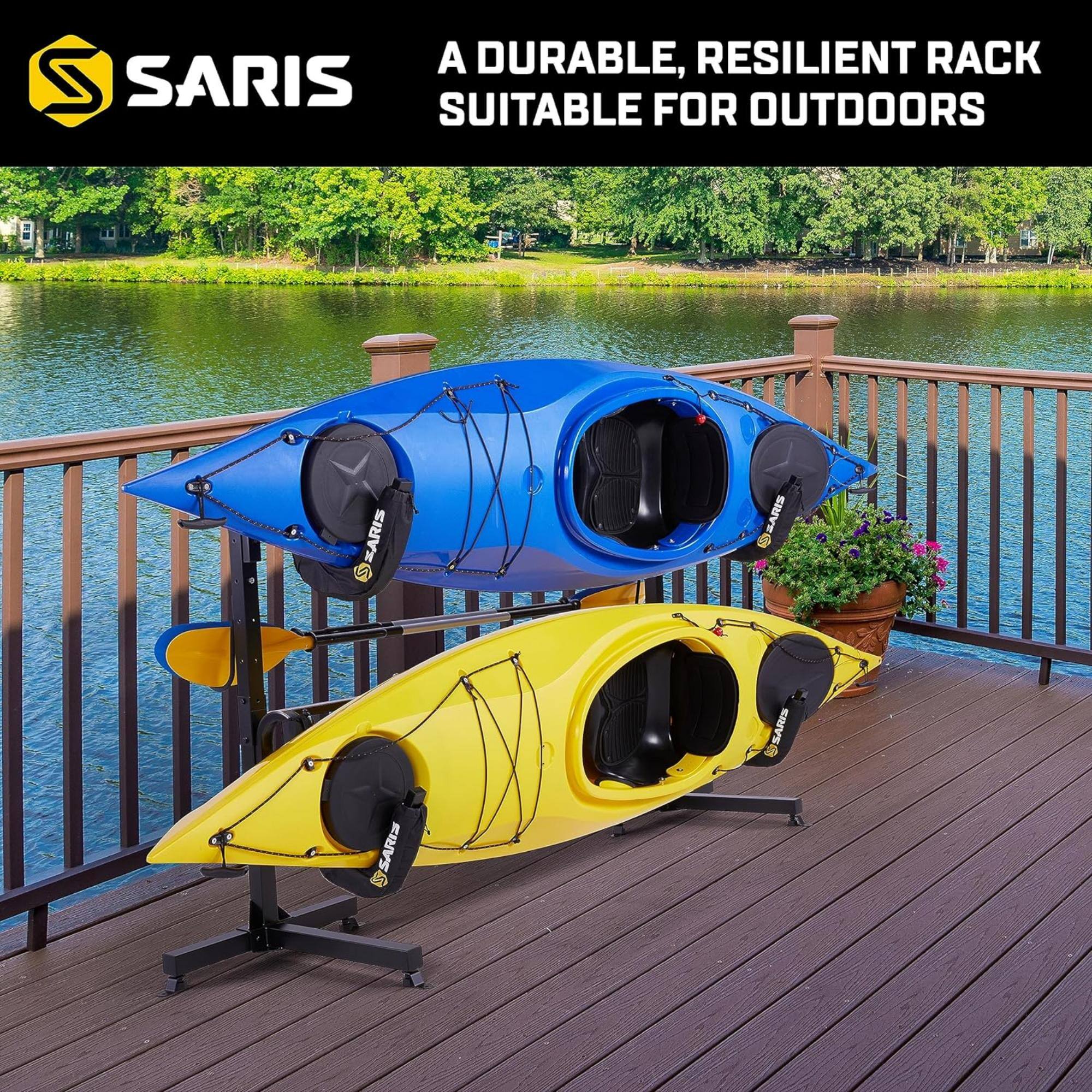 A DURABLE, RESILIENT RACK S SARIS SUITABLE FOR OUTDOORS SARIS