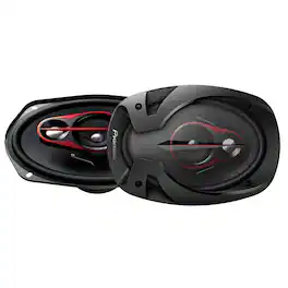 Pioneer - 6" x 9" - 3-way, 400 W Max Power, Coaxial Speakers (pair) - Black