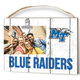 Jardine - MTSU Blue Raiders 8'' x 10'' Weathered Clip It Frame - White