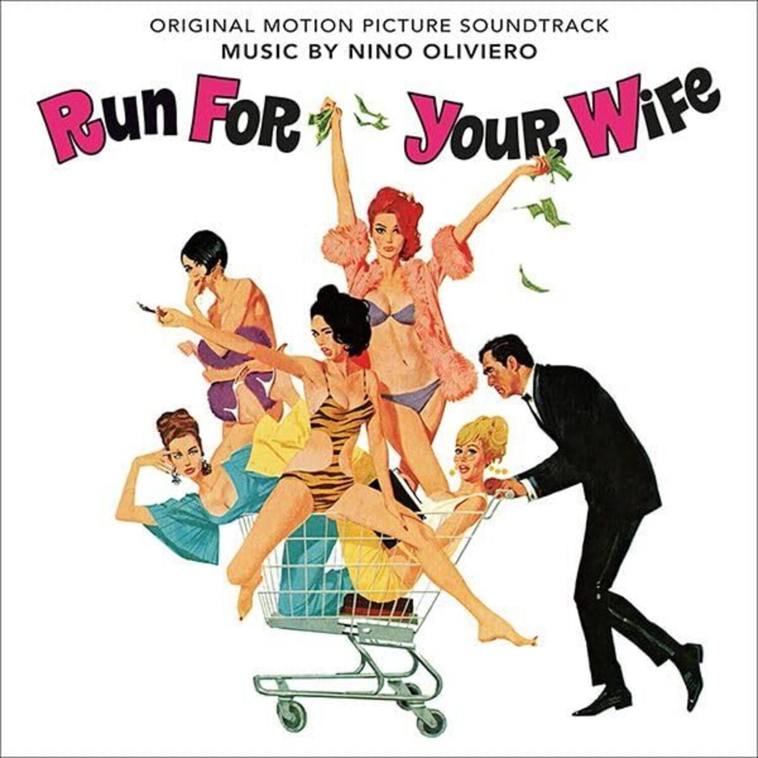 Nino Oliviero - Run For Your Wife (Una Moglie Americana) (Original Soundtrack)   - COMPACT DISCS [CD]