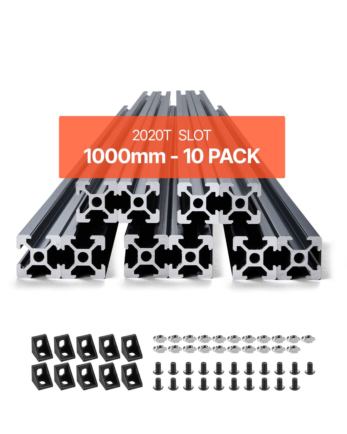 2020T SLOT 1000mm - 10 PACK