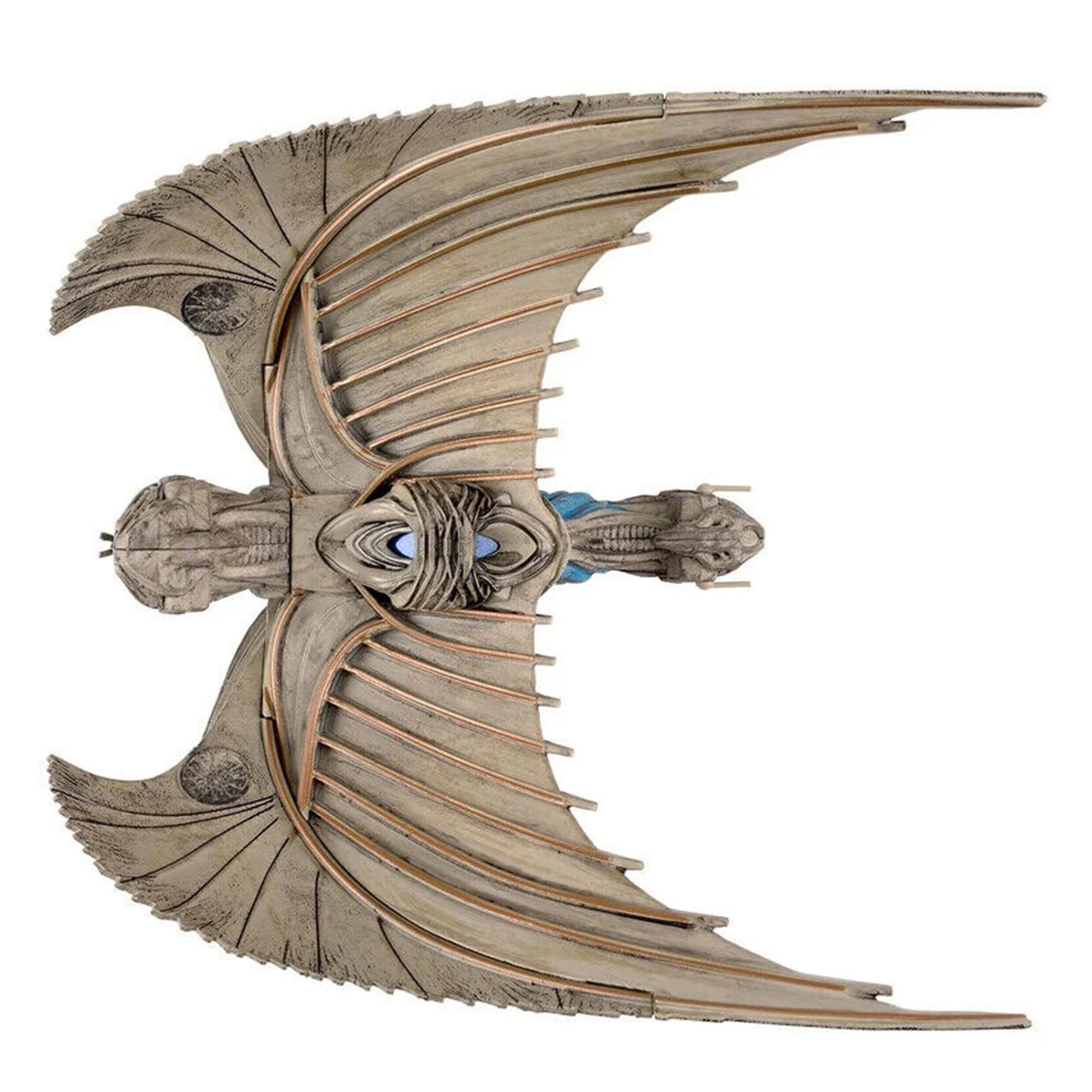 Alt View 5. Eaglemoss - Eaglemoss Star Trek Discovery Starship Replica | Bird of Prey - Brown.
