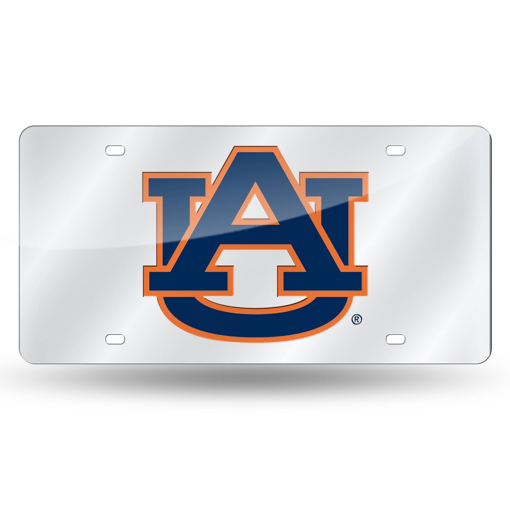 Auburn University Tigers Acrylic License Plate Laser Tag