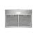 Alt View 7. Streamline - 30 in. Trieste Ducted Undermount 80 CFM Range Hood, Mesh Filters, Push Button Control, LED Light - Brushed Stainless Steel.