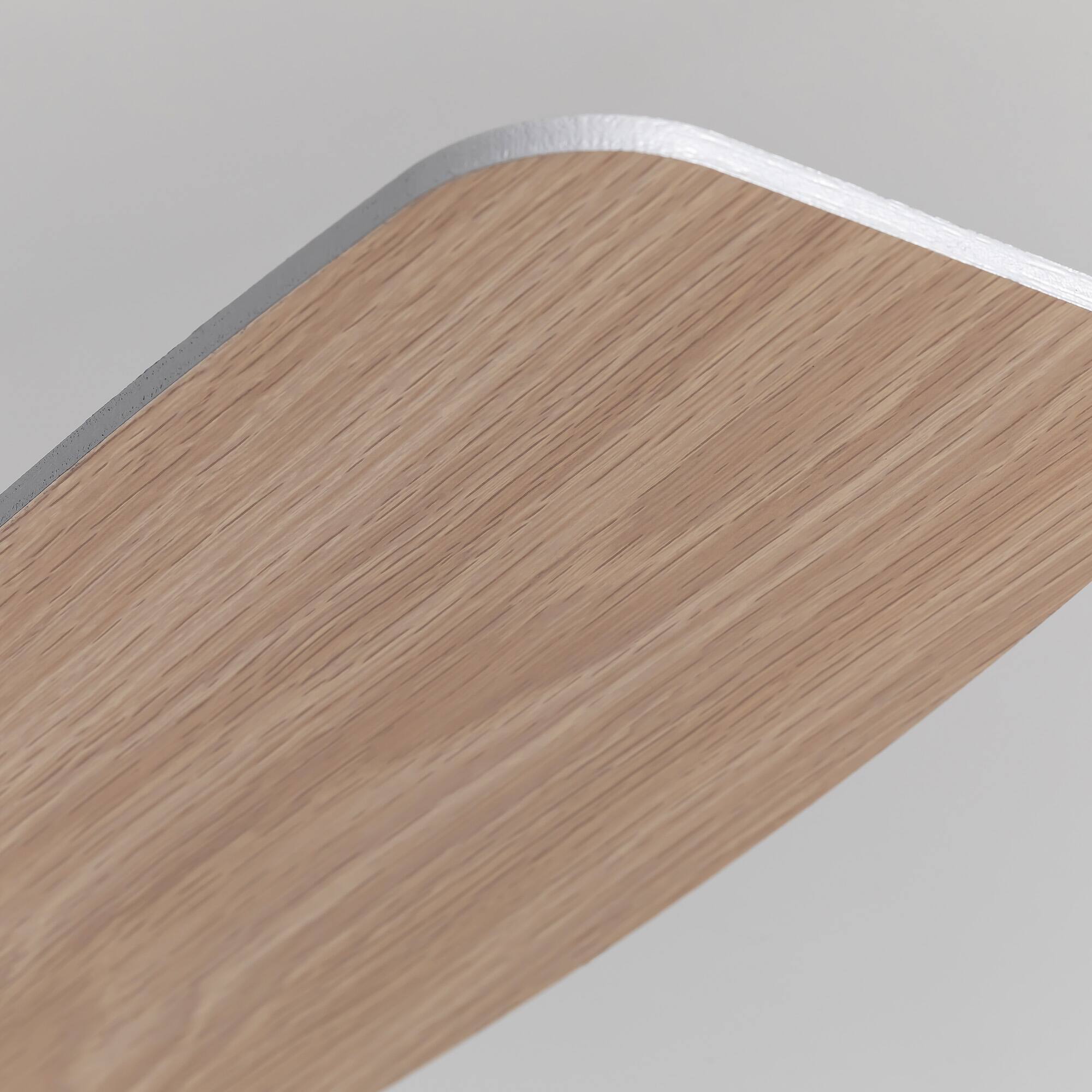 Alt View 8. Siljoy - 52 Inch Nickel Low Profile Flush Mount Ceiling Fan with Light and Remote Reversible Dimmable for Bedroom and Living Room.