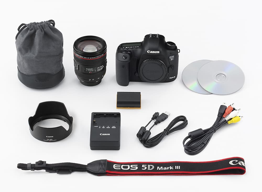 Best Buy: Canon EOS 5D Mark III DSLR Camera with 24-70mm f/4L IS