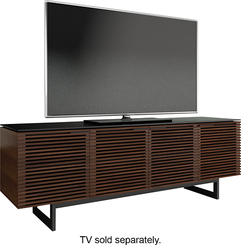 BDI - Corridor A/V Cabinet for Most Flat-Panel TVs Up to 85" - Walnut