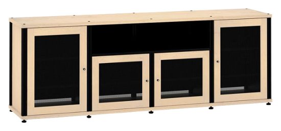 Front Zoom. Salamander Designs - Synergy 345 Cabinet for Most Flat-Panel TVs Up to 80" - Maple.