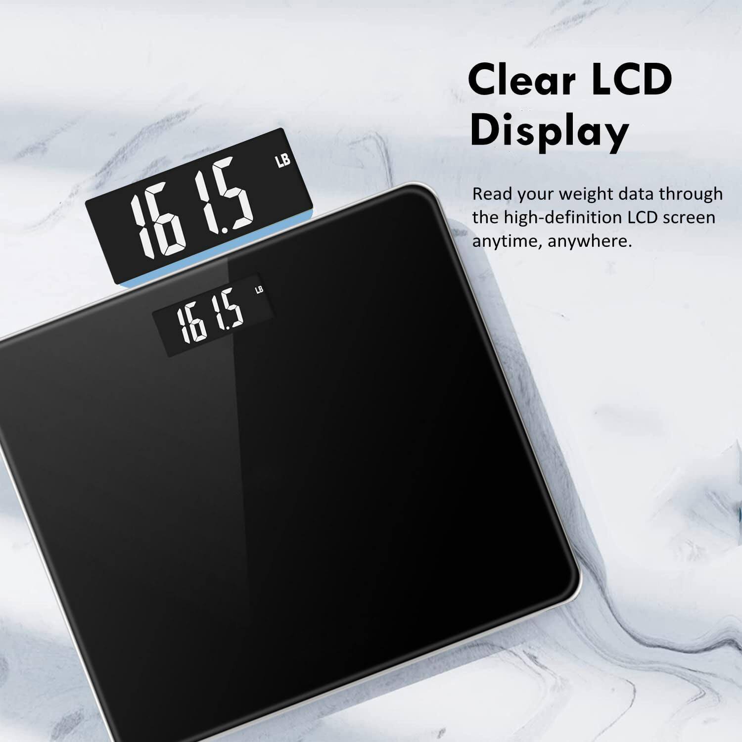 LB 1615  
LB 1615  

Clear LCD Display  
Read your weight data through the high-definition LCD screen anytime, anywhere.