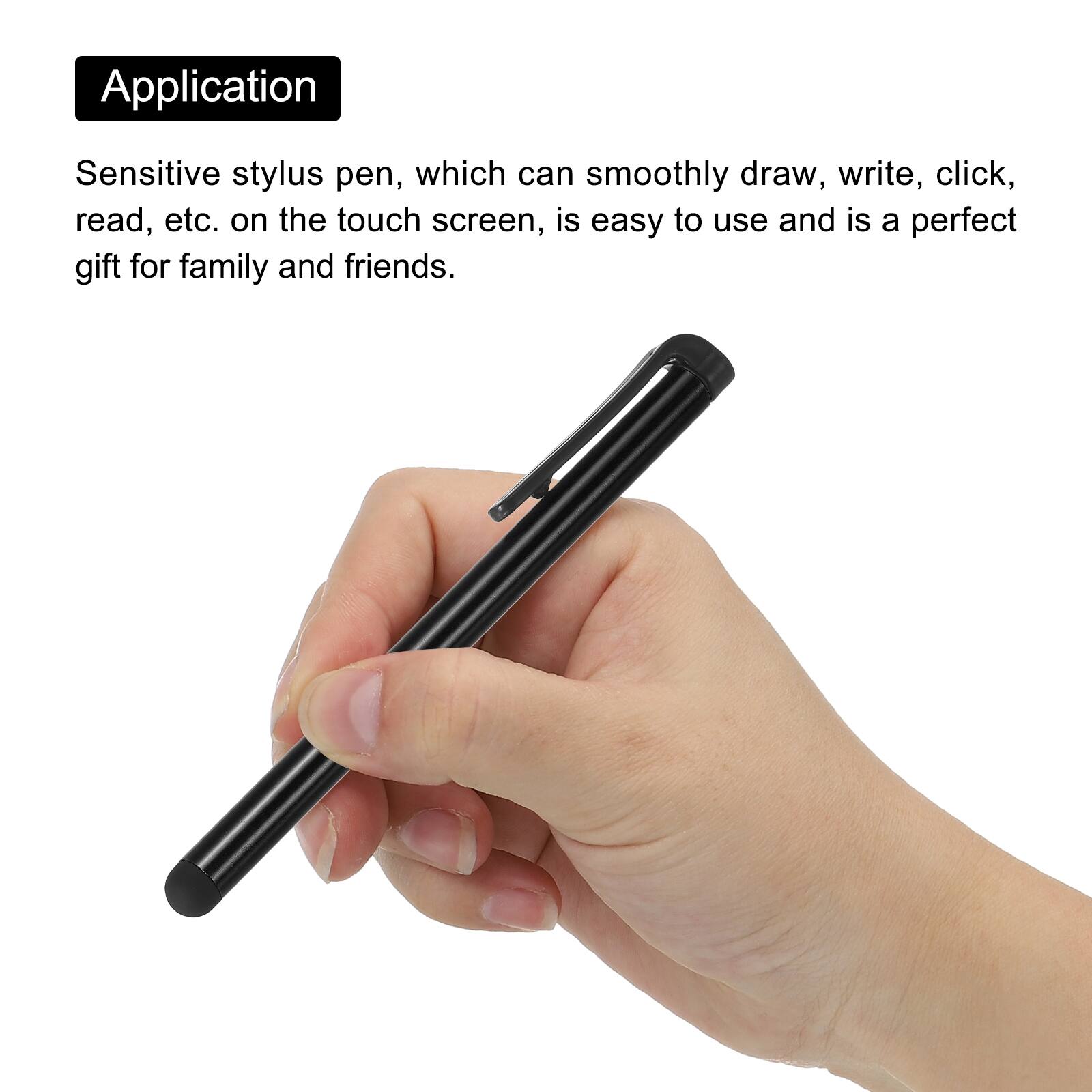 Application

Sensitive stylus pen, which can smoothly draw, write, click, read, etc. on the touch screen, is easy to use and is a perfect gift for family and friends.