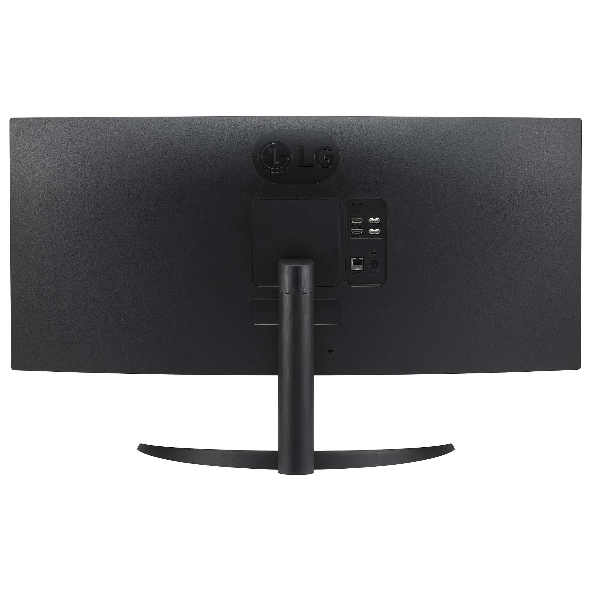 Alt View 1. LG - 34" WQHD 100Hz 5ms Smart Monitor with HDR10 (HDMI, USB-A) - Black.