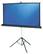 Front. Projecta - Versatol 92" Tripod Projector Screen - Matte White.