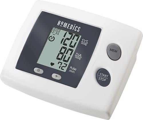 Angle Standard. HoMedics - Manual Inflate Blood Pressure Monitor.