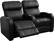 Angle Standard. TheaterSeatStore - Studio 2-Seat Straight Leather Home Theater Seating.