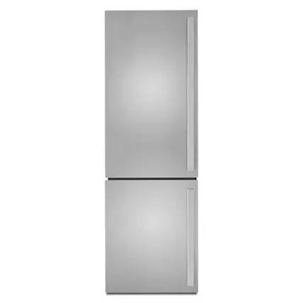 Front. JennAir - 8.8 Cu. Ft. Bottom-Freezer Refrigerator with Precision Temperature Management System - Custom Panel Ready.