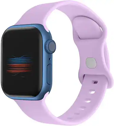 Front. Worryfree Gadgets - Worryfree Gadgets Silicone Sports Band - Lavender.