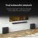Dual subwoofer playback
Connect two Sub 7 units for stronger, more balanced room-filling bass.
*Not only pairing capability but also compatibility with dual subwoofers (SA-SW9, SA-SW8, SA-SW7) is required for the soundbar or home theatre system (Bar 9/Bar 8/Bar 7) each sold separately. Please refer to its product website for compatibility information. For dual subwoofer, subwoofers of the same model are required. When placing two subwoofers apart, sound quality may vary depending on your listening position. If this occurs, use the Phase setting feature to optimize performance. Screen image simulated.