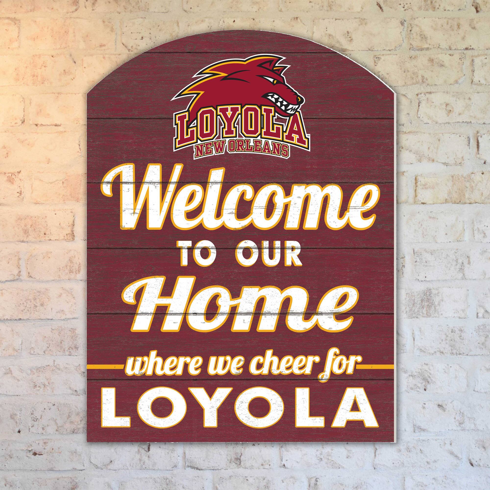 LOYOLA NEW ORLEANS  
Welcome TO OUR Home  
where we cheer for LOYOLA