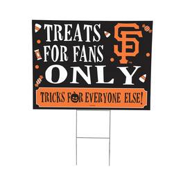 Evergreen Enterprises - San Francisco Giants 18" x 24" Halloween Treats Outdoor Yard Sign - Multicolor