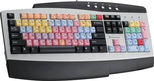 Angle Standard. M-Audio - Pro Tools Custom Keyboard for PC.