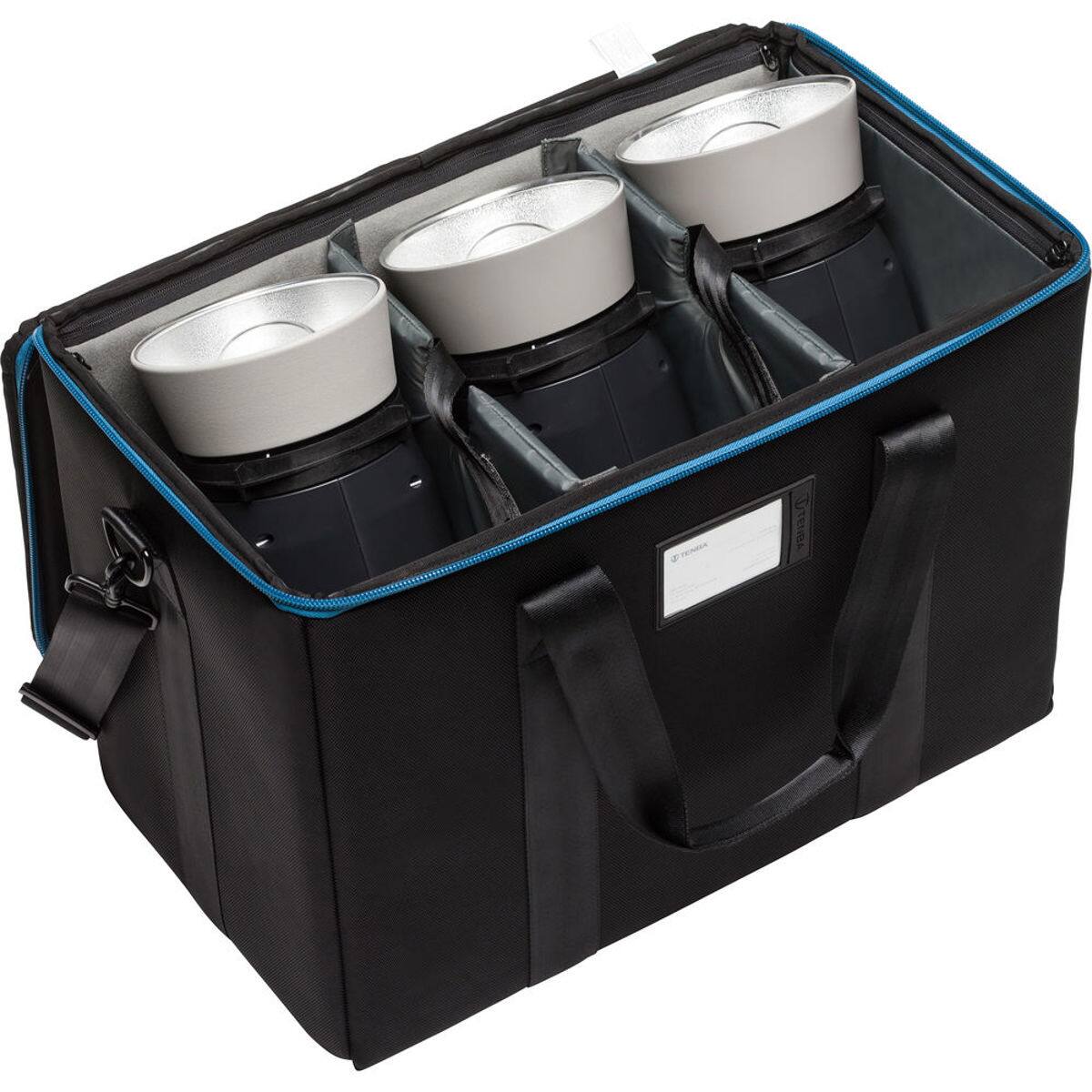 Alt View 2. Tenba - Tenba Car Case CCV45, Large Format 4x5 Camera Fitted Case, Black.