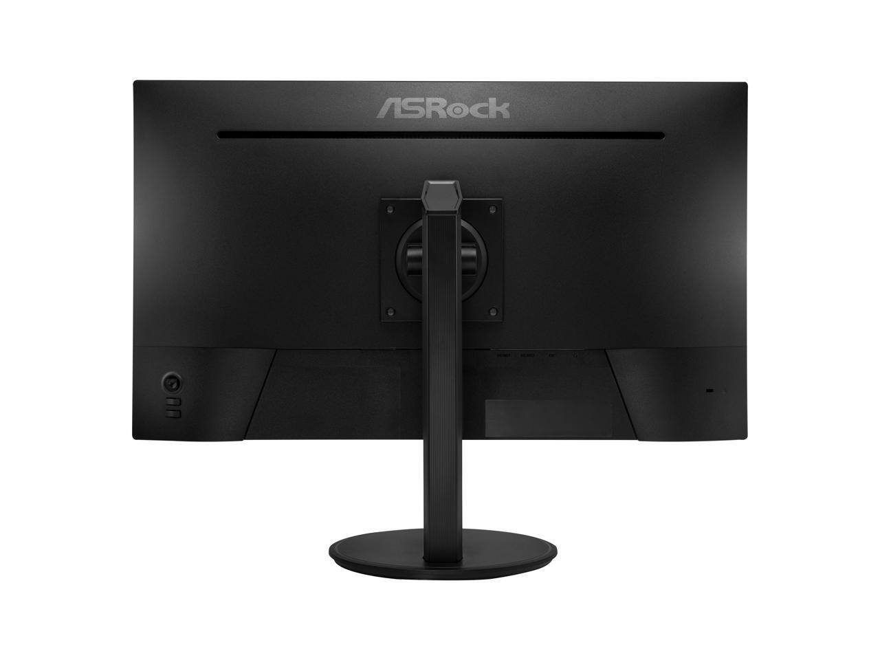 Alt View 6. ASRock - ASRock Phantom Gaming 27" FHD 240Hz IPS 1ms FreeSync Premium Monitor w/ Adjustable Stand PG27FFS2E - Black.