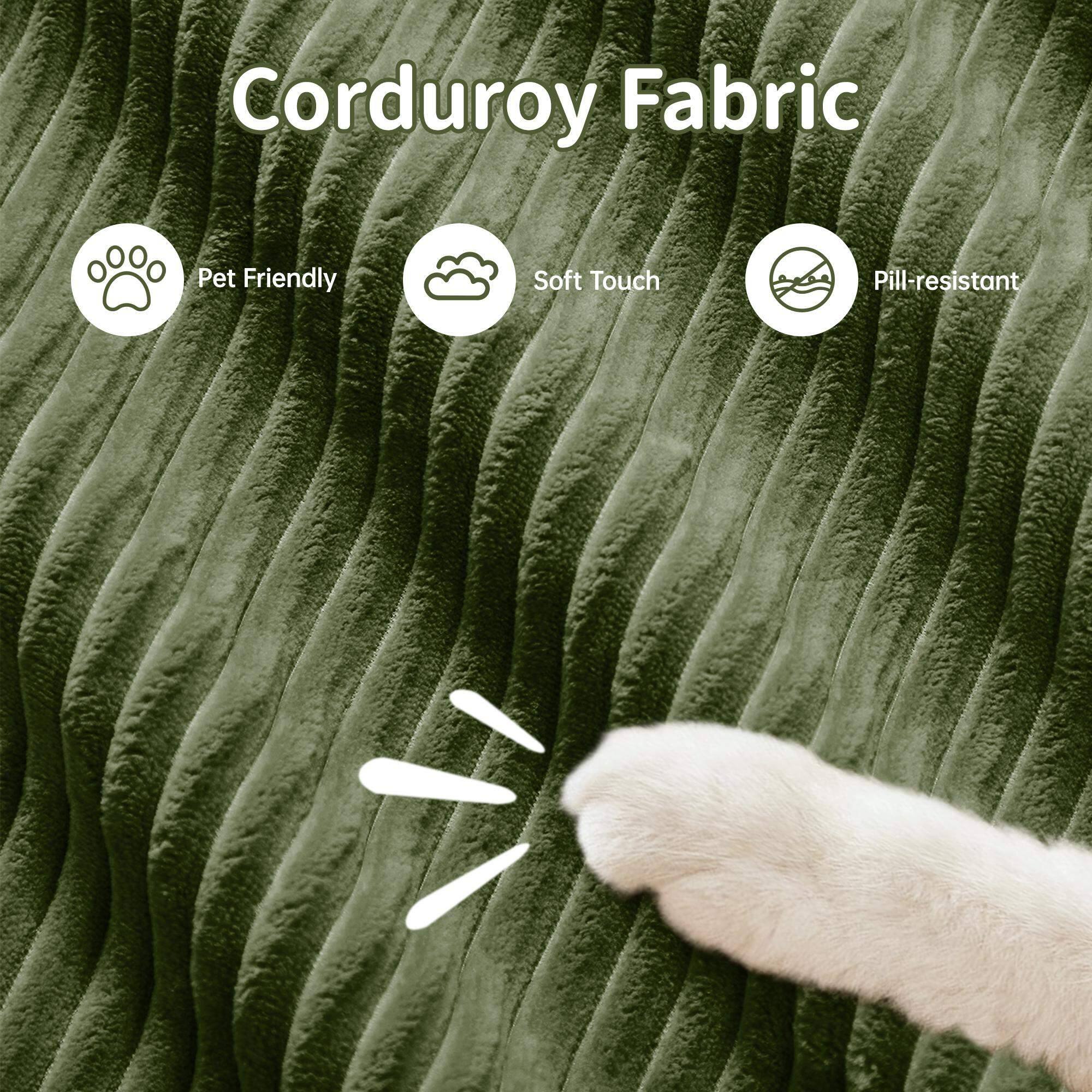Corduroy Fabric

- Pet Friendly
- Soft Touch
- Pill-resistant