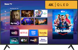 Roku - 55" Class Select Series 4K QLED Smart RokuTV (2026)
