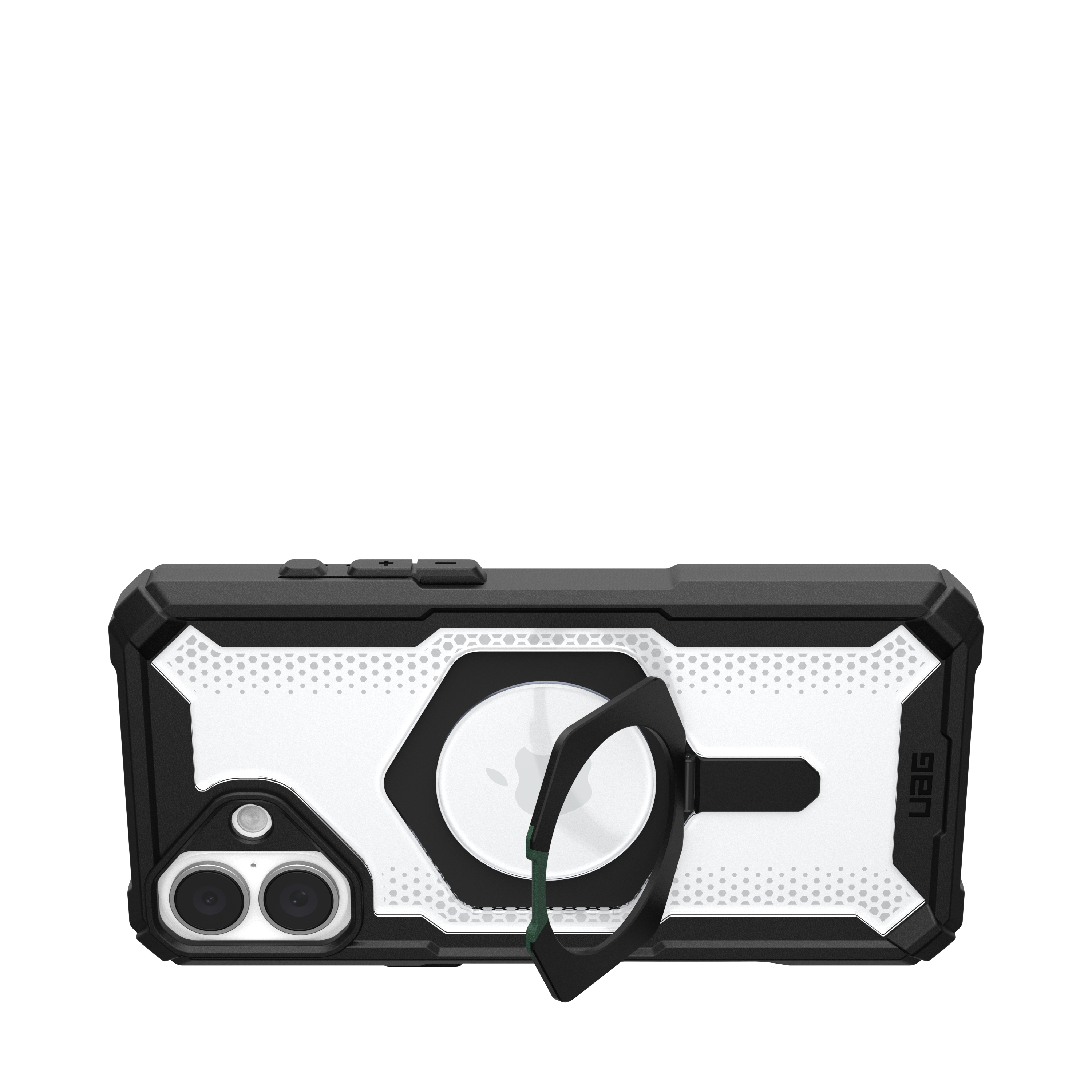 Alt View 1. UAG - Plasma XTE Series Case with Magsafe for Apple iPhone 16 Plus - Black/Clear.