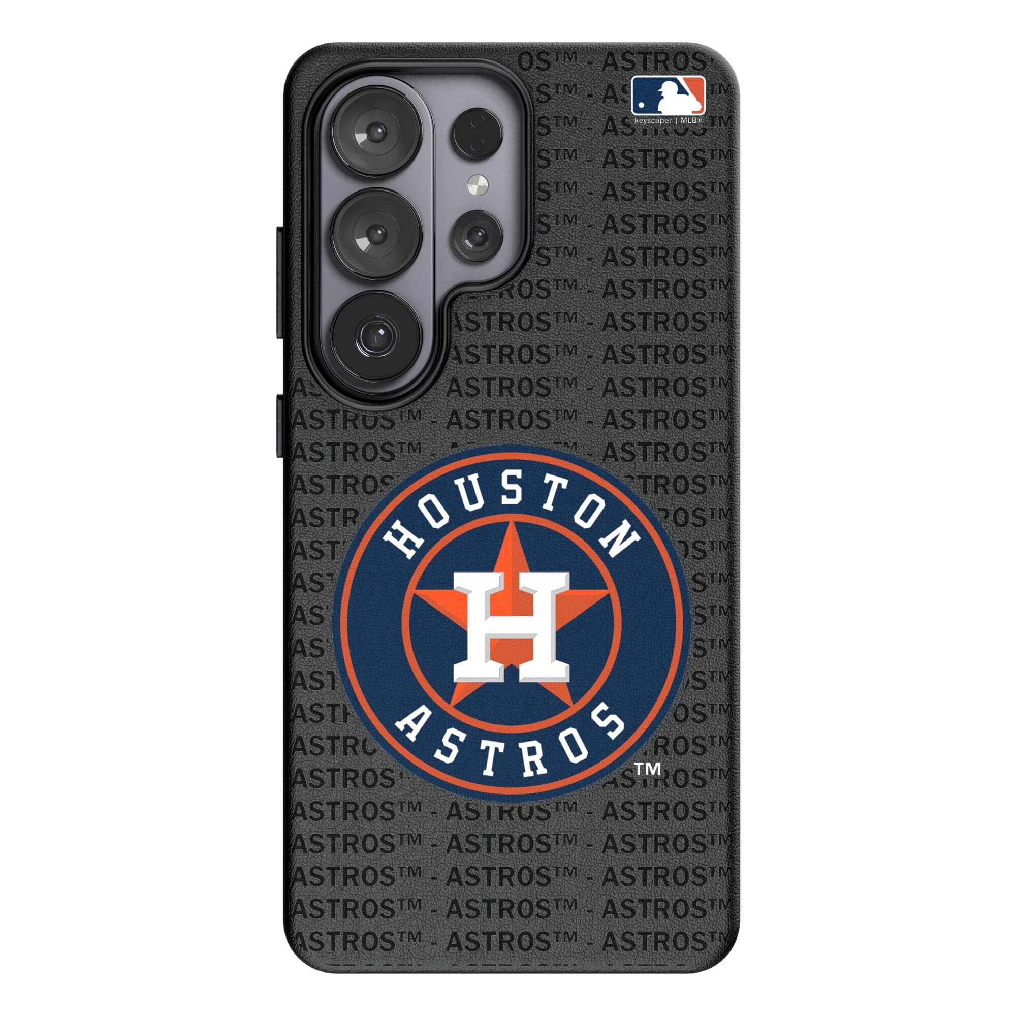 Keyscaper - MLB - Houston Astros Text Backdrop Galaxy Magnetic Bump Case - S24 Plus - Black price history on PriceWatchPro