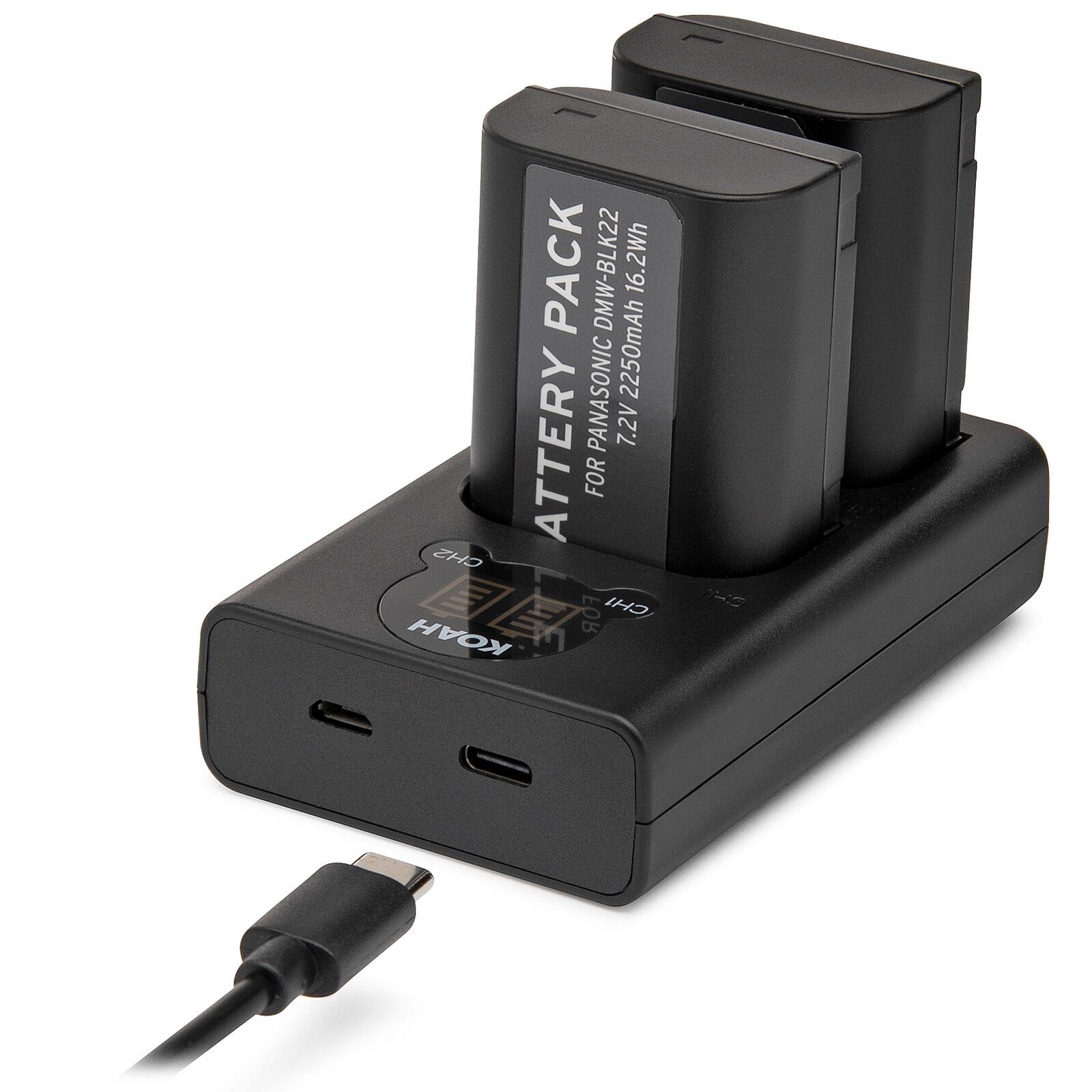 PACK DMW-BLK22  
16.2Wh  
PANASONIC 2250mAh  
7.2V  
FOR CHS  
ATTACK