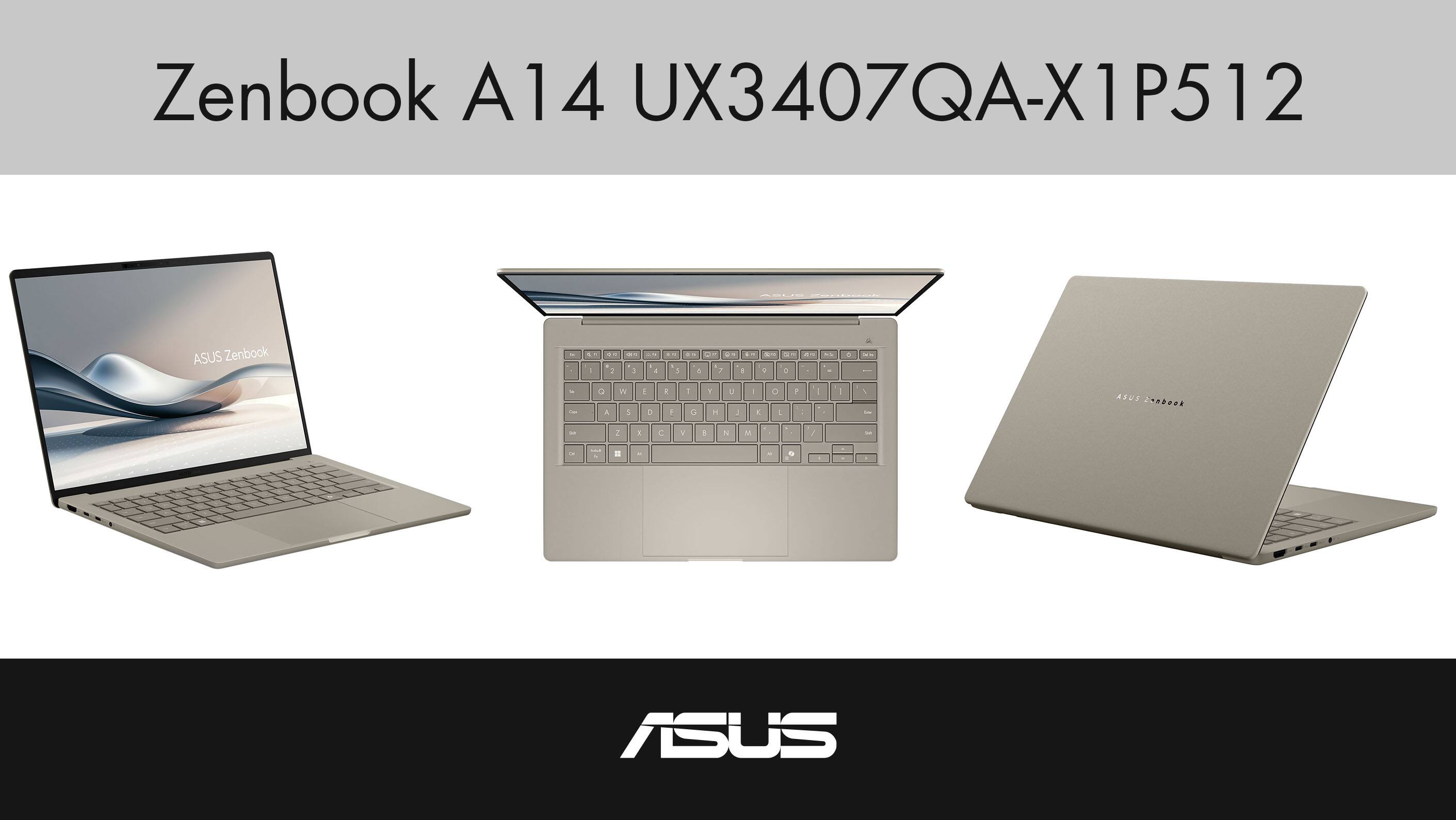Zenbook A14 UX3407QA-X1P512 ASUS Zenbook