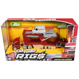 Car Tuned - "Rigs Car Hauler" Series #2B Set of 3 pieces Diecast Model Cars by CarTuned