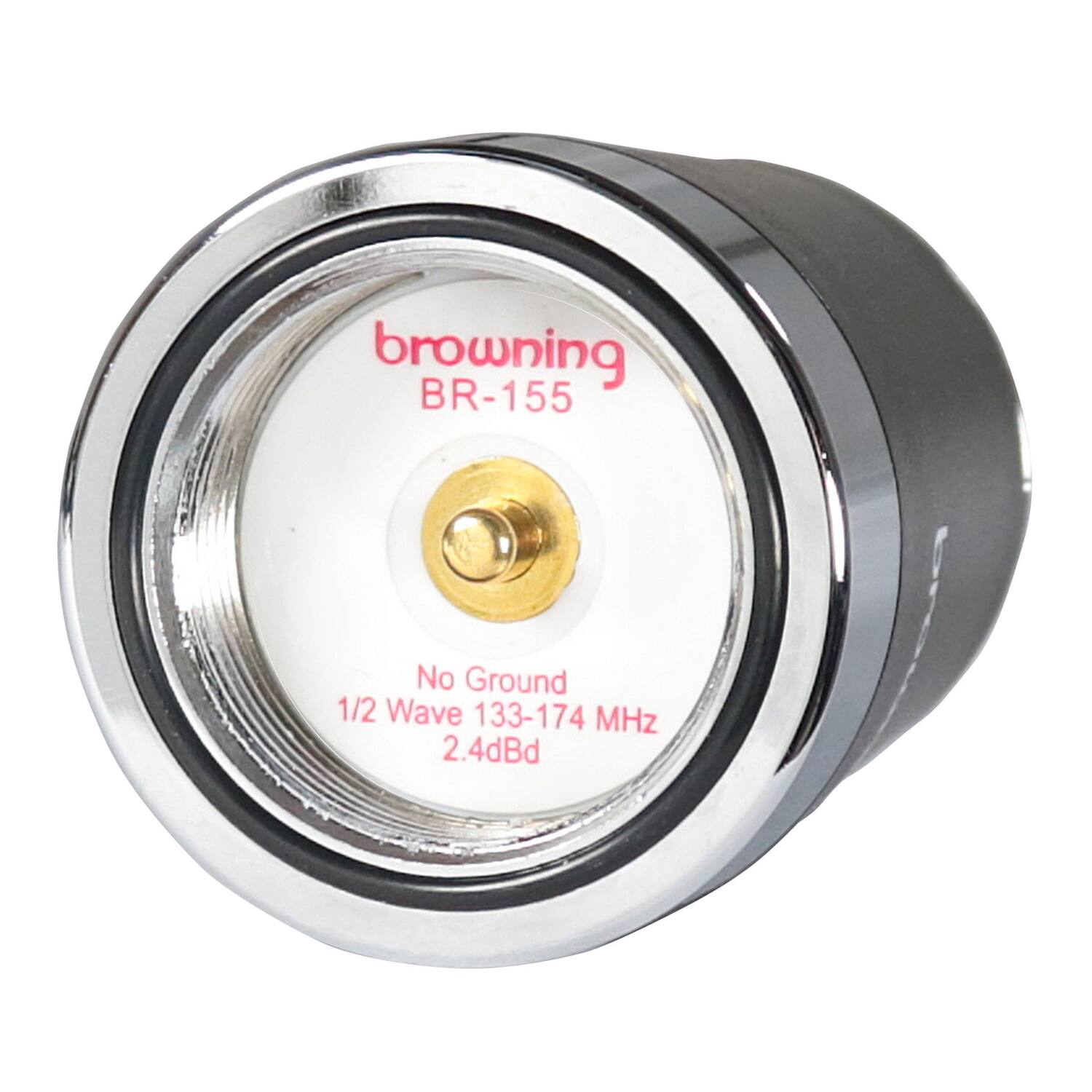 browning  
BR-155  

No Ground  
1/2 Wave 133-174 MHz  
2.4dBd
