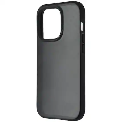 Front. Tech21 - EvoCheck Series Gel Case for Apple iPhone 14 Pro (2022) - Black.