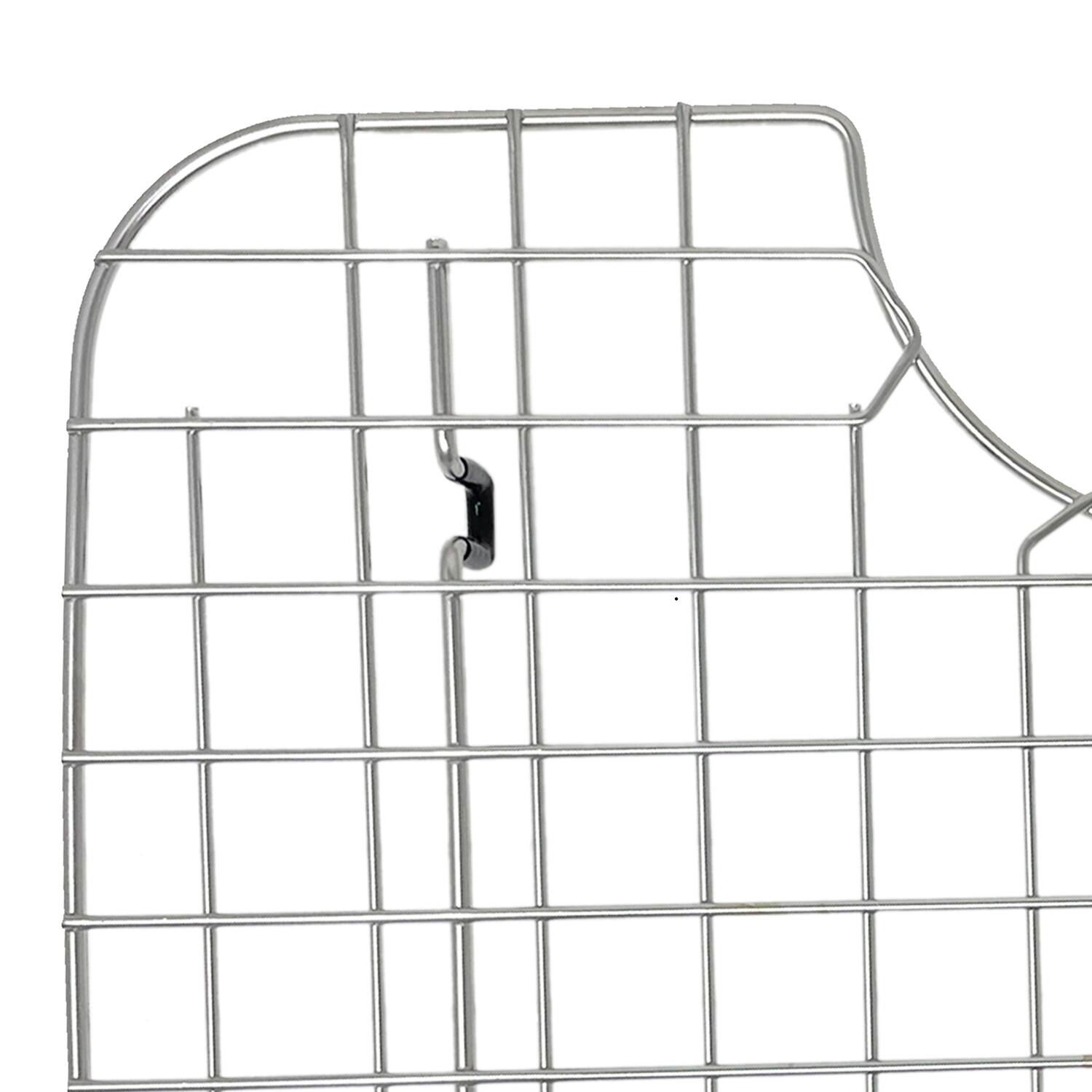 Back. Better Houseware - D-Shape Sink Protector Stainless Steel - Stainless Steel.